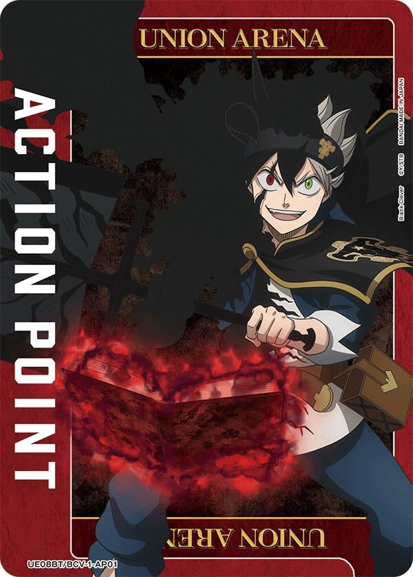 Image for Action Point Card (AP01) (UE08BT/BCV-1-AP01) (UE08BT: Black Clover) (UE08BT) - Union Arena