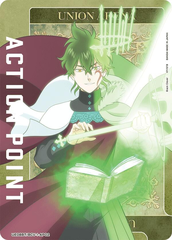 Image for Action Point Card (AP02) (UE08BT/BCV-1-AP02) (UE08BT: Black Clover) (UE08BT) - Union Arena