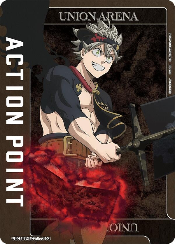 Image for Action Point Card (AP03) (UE08BT/BCV-1-AP03) (UE08BT: Black Clover) (UE08BT) - Union Arena