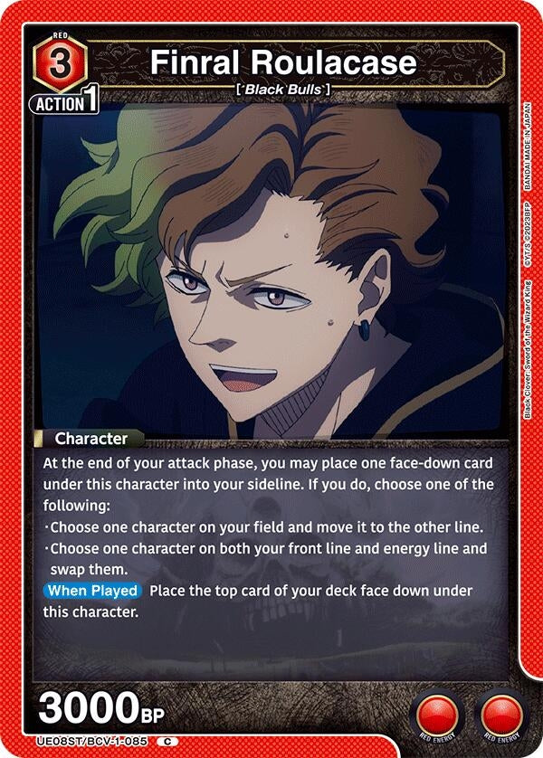Image for Finral Roulacase (UE08ST/BCV-1-085) (UE08ST: Black Clover Starter Deck) (UE08ST) - Union Arena