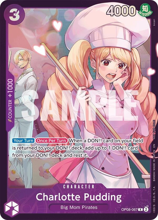 Image for Charlotte Pudding (Store Treasure Cup 2025) (OP08-067) (One Piece Promotion Cards) (OP-PR) - One Piece Card Game