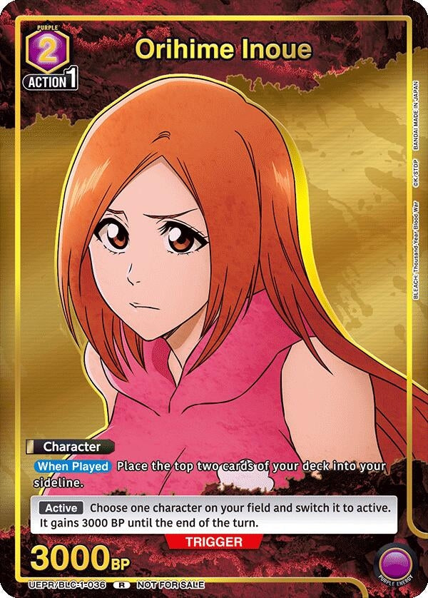Image for Orihime Inoue (Gold) (UEPR/BLC-1-036) (Union Arena Promotion Cards) (UEPR) - Union Arena