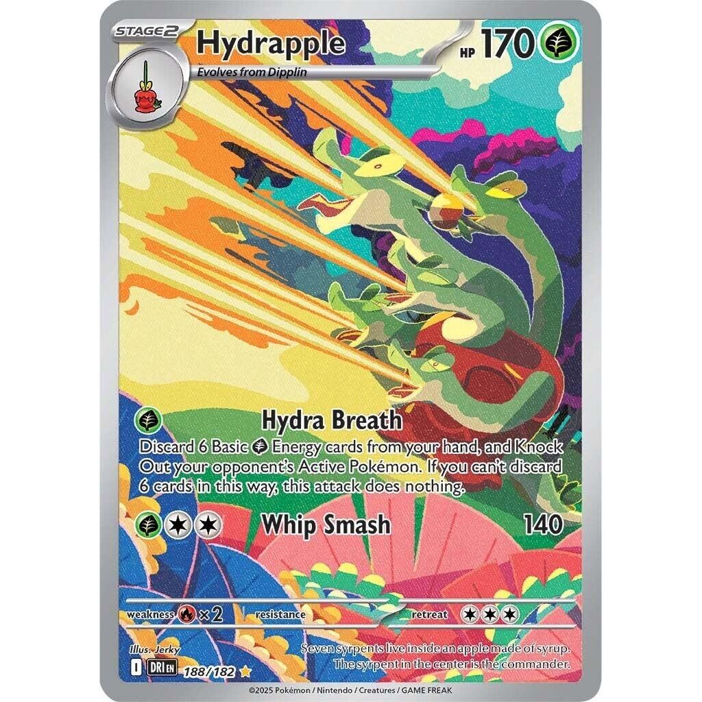 Hydrapple (188/182) (SV10: Destined Rivals) - PokeBox USA
