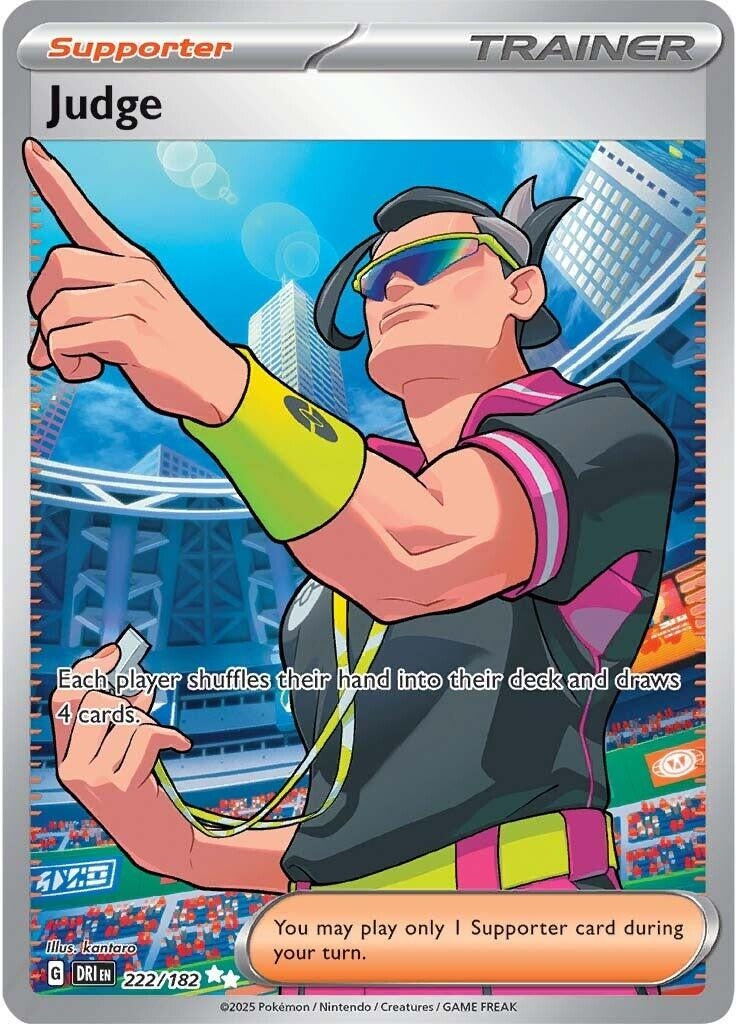 Judge (222/182) (SV10: Destined Rivals) - PokeBox USA