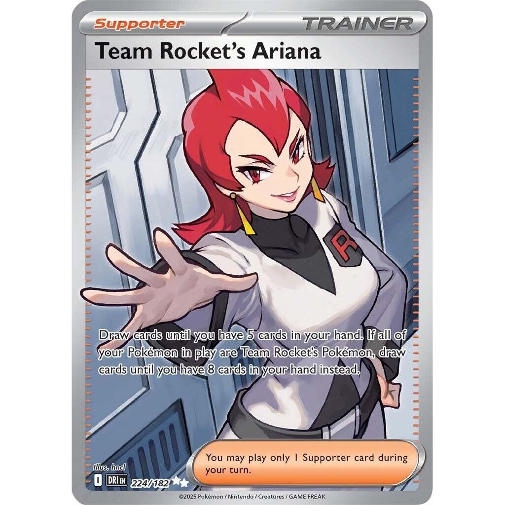 Team Rocket's Ariana (224/182) (SV10: Destined Rivals) - PokeBox USA