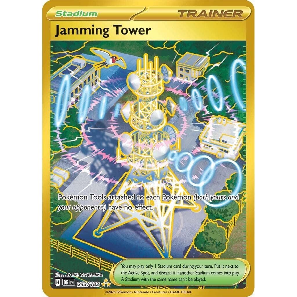 Jamming Tower (243/182) (SV10: Destined Rivals) - PokeBox USA