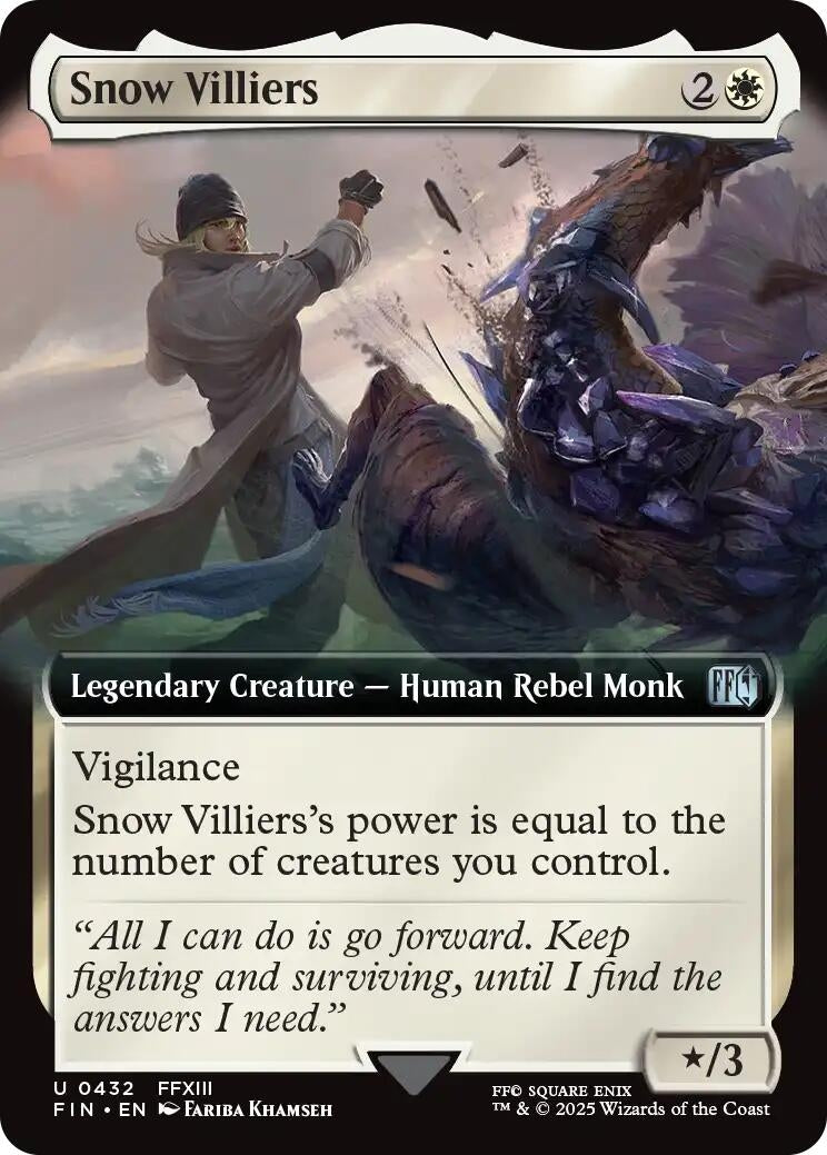 Snow Villiers (Extended Art) (432) (FINAL FANTASY)