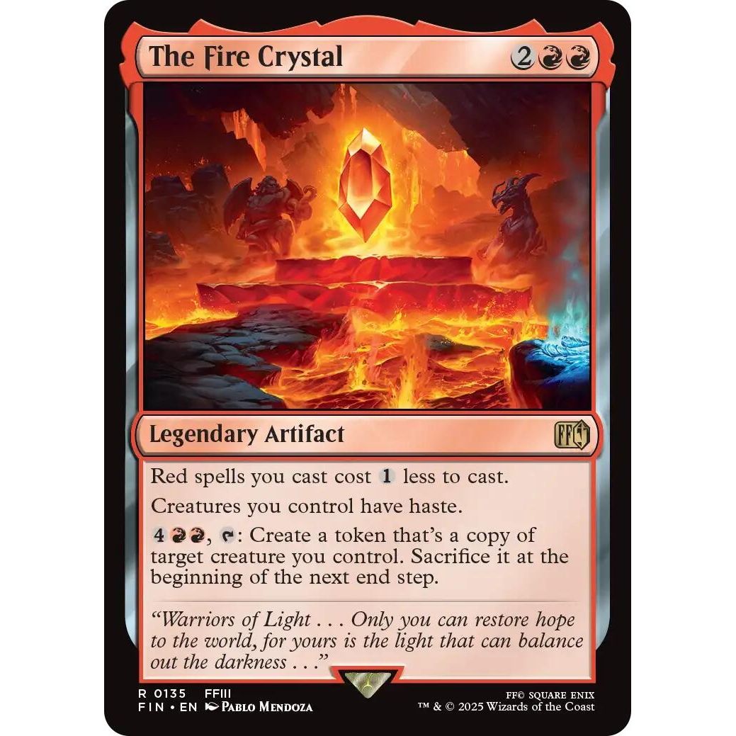 The Fire Crystal (135) (FINAL FANTASY) - PokeBox USA