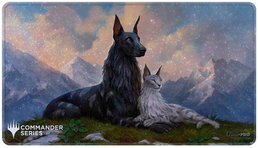 Image for Commander Series 8 (Fan Vote 3) Holofoil Playmat for Magic: The Gathering - Rin and Seri - Playmats