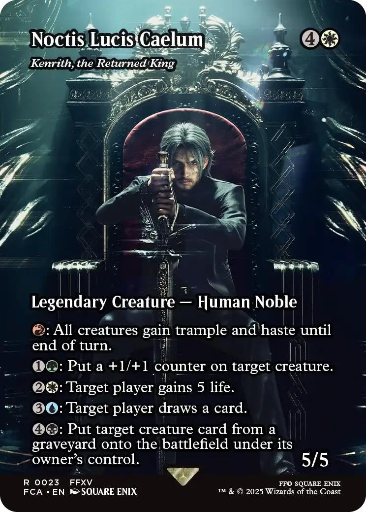 Noctis Lucis Caelum - Kenrith, the Returned King (Showcase) (23) (FINAL FANTASY: Through the Ages)