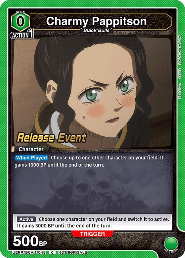 Image for Charmy Pappitson (048) (UEPR/BCV-1-048) (UE08BT: Black Clover Release Event Cards) (UE08BT_RE) - Union Arena