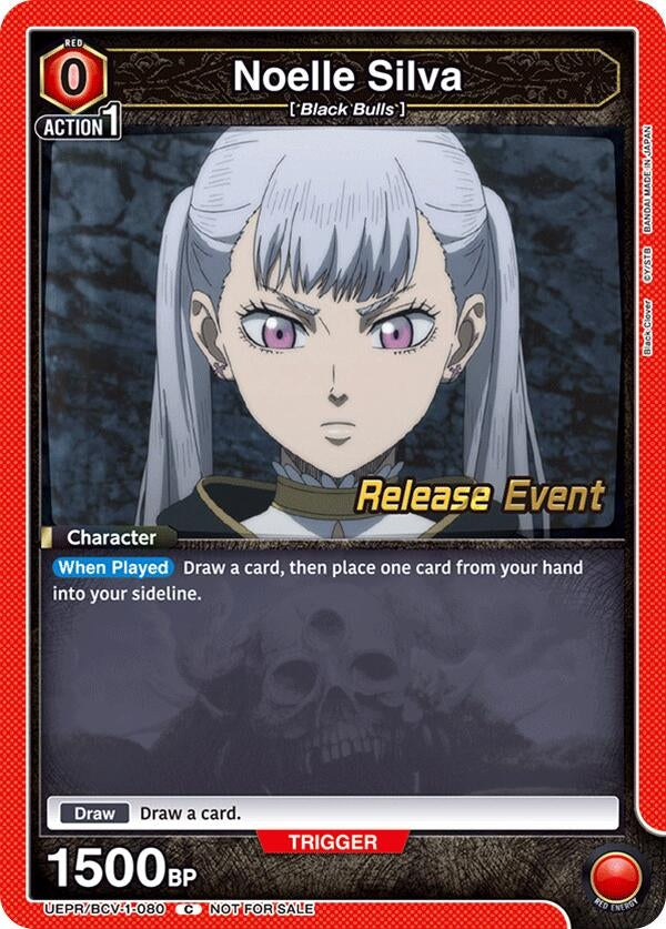 Image for Noelle Silva (080) (UEPR/BCV-1-080) (UE08BT: Black Clover Release Event Cards) (UE08BT_RE) - Union Arena