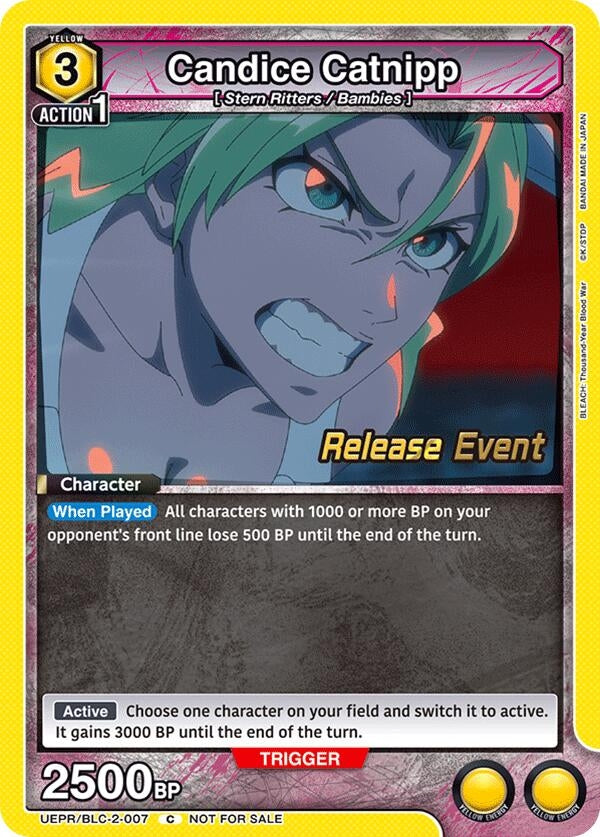 Image for Candice Catnipp (UEPR/BLC-2-007) (UEX01BT: BLEACH: Thousand-Year Blood War Vol.2 Release Event Cards) (UEX01BT_RE) - Union Arena