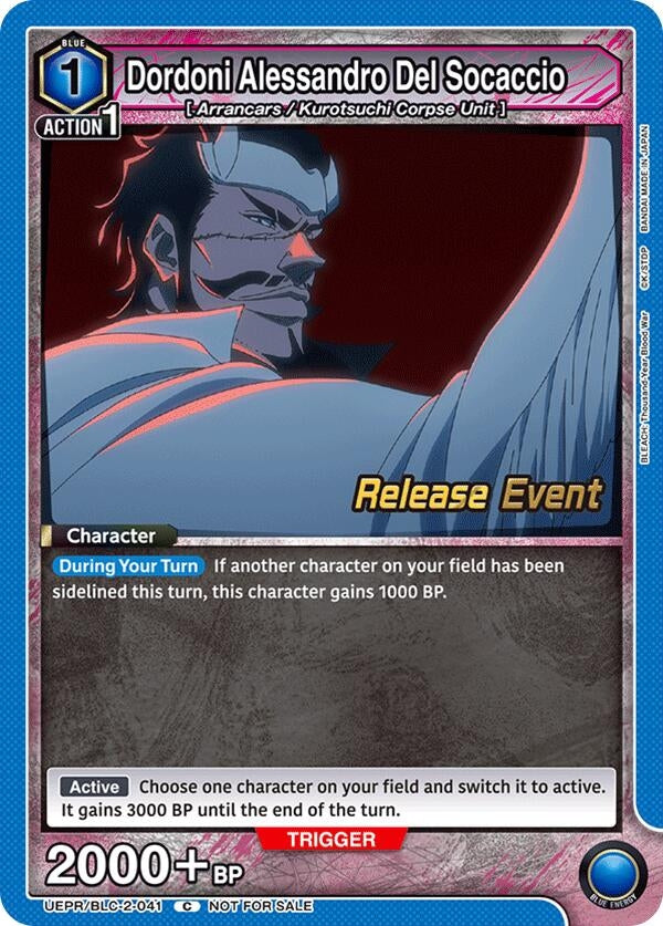 Image for Dordoni Alessandro Del Socaccio (UEPR/BLC-2-041) (UEX01BT: BLEACH: Thousand-Year Blood War Vol.2 Release Event Cards) (UEX01BT_RE) - Union Arena
