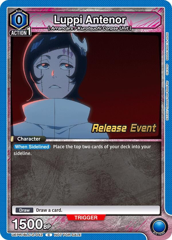 Image for Luppi Antenor (UEPR/BLC-2-042) (UEX01BT: BLEACH: Thousand-Year Blood War Vol.2 Release Event Cards) (UEX01BT_RE) - Union Arena