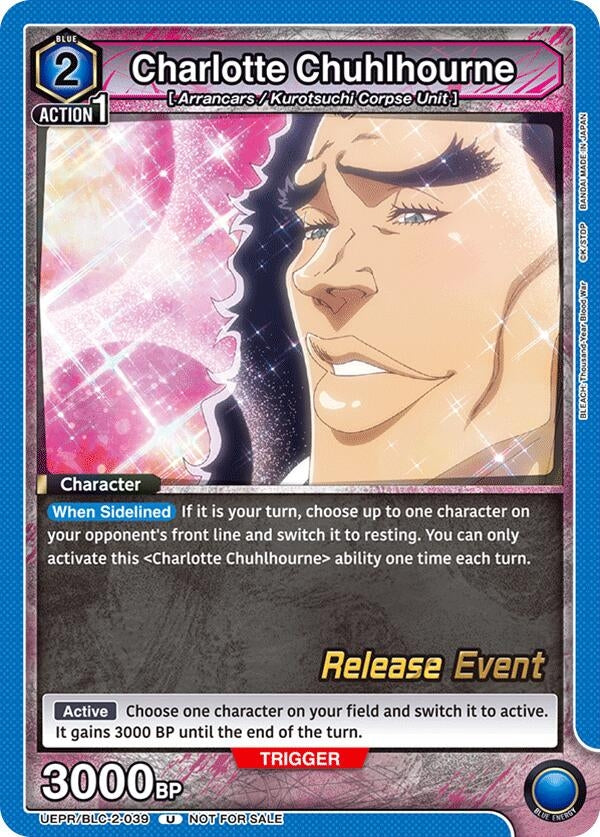 Image for Charlotte Chuhlhourne (UEPR/BLC-2-039) (UEX01BT: BLEACH: Thousand-Year Blood War Vol.2 Release Event Cards) (UEX01BT_RE) - Union Arena