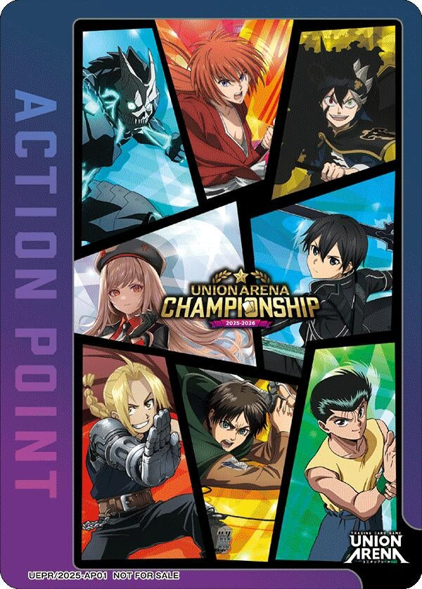 Image for Action Point Card (AP01) (Regionals 25-26) (UEPR/2025-AP01) (Union Arena Promotion Cards) (UEPR) - Union Arena