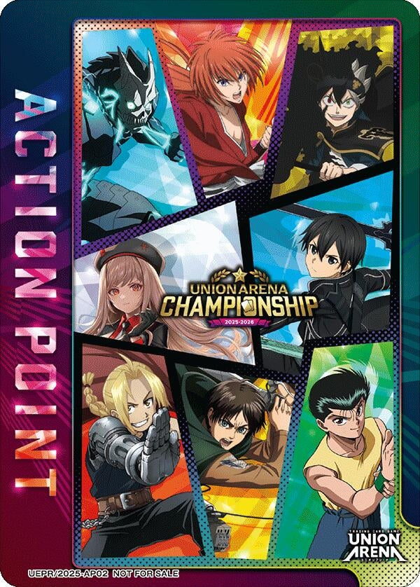 Image for Action Point Card (AP02) (Regionals 25-26) (UEPR/2025-AP02) (Union Arena Promotion Cards) (UEPR) - Union Arena