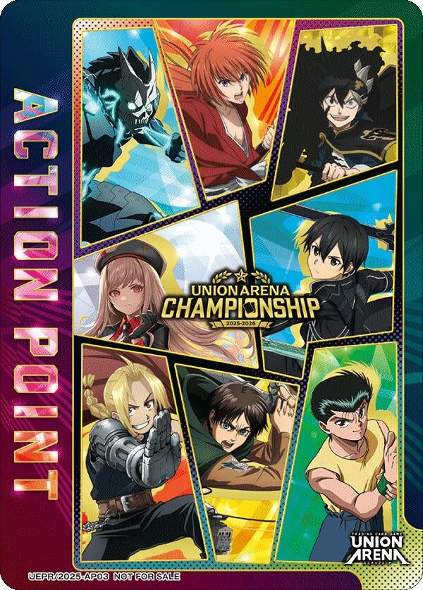 Image for Action Point Card (AP03) (Regionals 25-26) (UEPR/2025-AP03) (Union Arena Promotion Cards) (UEPR) - Union Arena