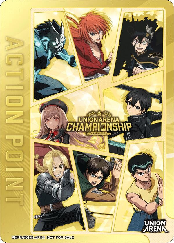 Image for Action Point Card (AP04) (Regionals 25-26) (UEPR/2025-AP04) (Union Arena Promotion Cards) (UEPR) - Union Arena