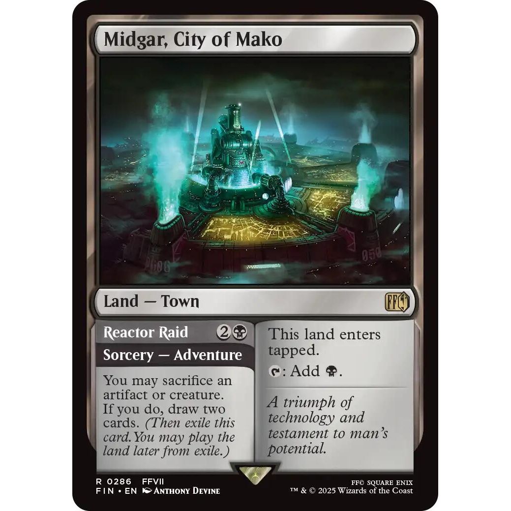 Midgar, City of Mako (286) (FINAL FANTASY) - PokeBox USA