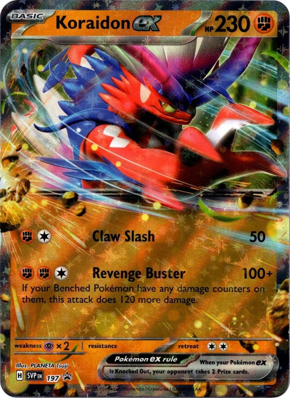 Image for Koraidon ex - 197 (197) (SV: Scarlet & Violet Promo Cards) (SVP) - Pokemon