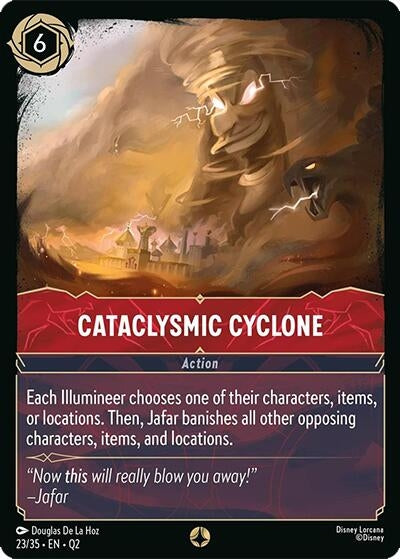 Image for Cataclysmic Cyclone (23/35) (Illumineer's Quest: Palace Heist) (Q2) - Disney Lorcana