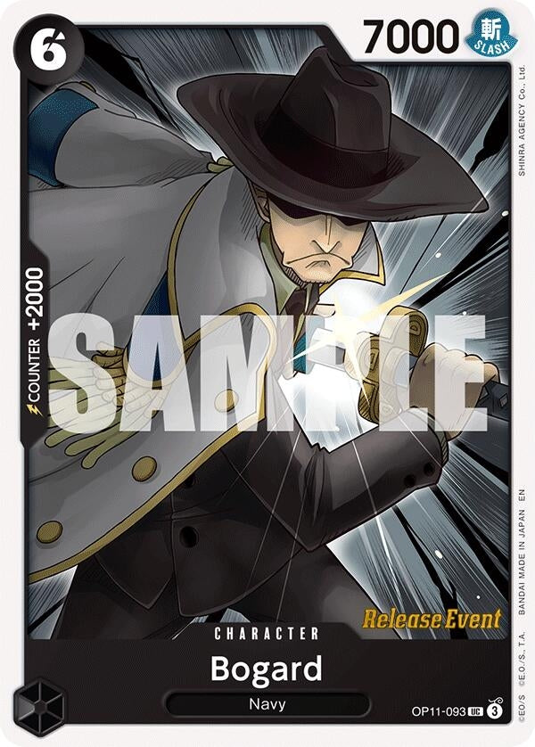 Image for Bogard (OP11-093) (A Fist of Divine Speed Release Event Cards) (OP11 RE) - One Piece Card Game