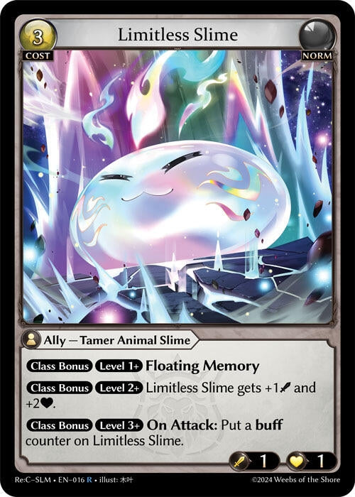 Image for Limitless Slime (016) (Silvie, Slime Sovereign Re: Collection Lite) (SLMLTE) - Grand Archive TCG