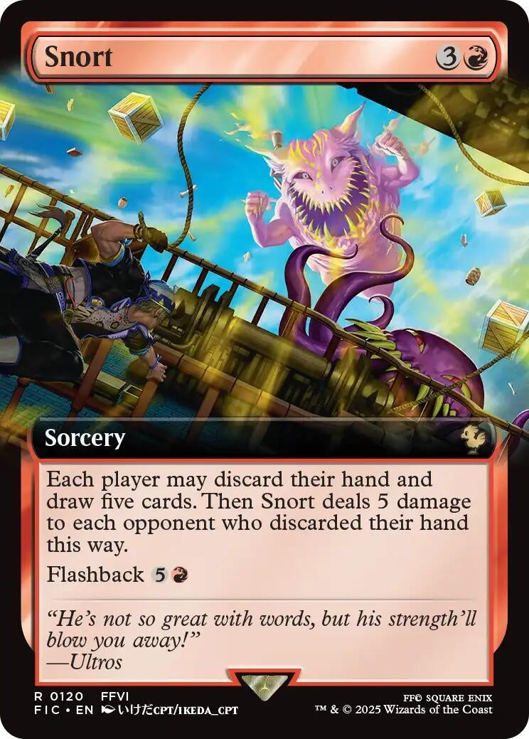Snort (Extended Art) (120) (FINAL FANTASY)