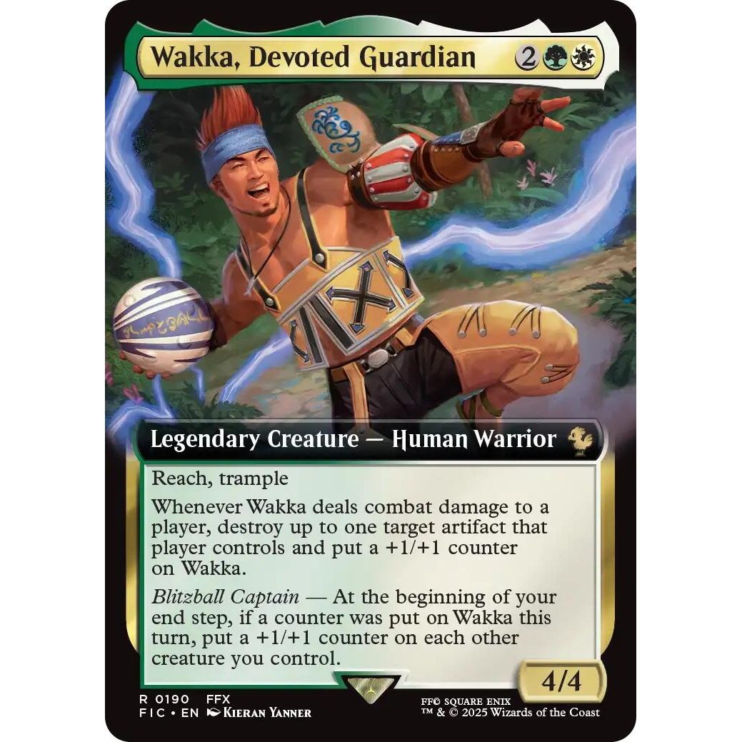 Wakka, Devoted Guardian (Extended Art) (190) (FINAL FANTASY) - PokeBox USA