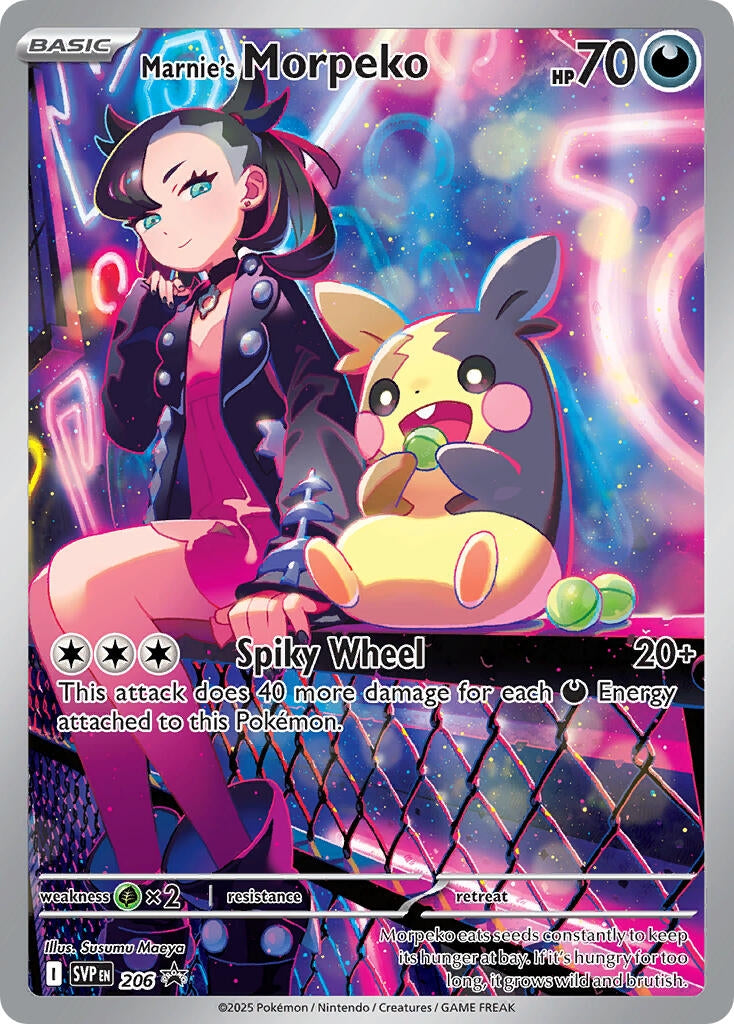 Image for Marnie’s Morpeko (206) (SV: Scarlet & Violet Promo Cards) (SVP) - Pokemon