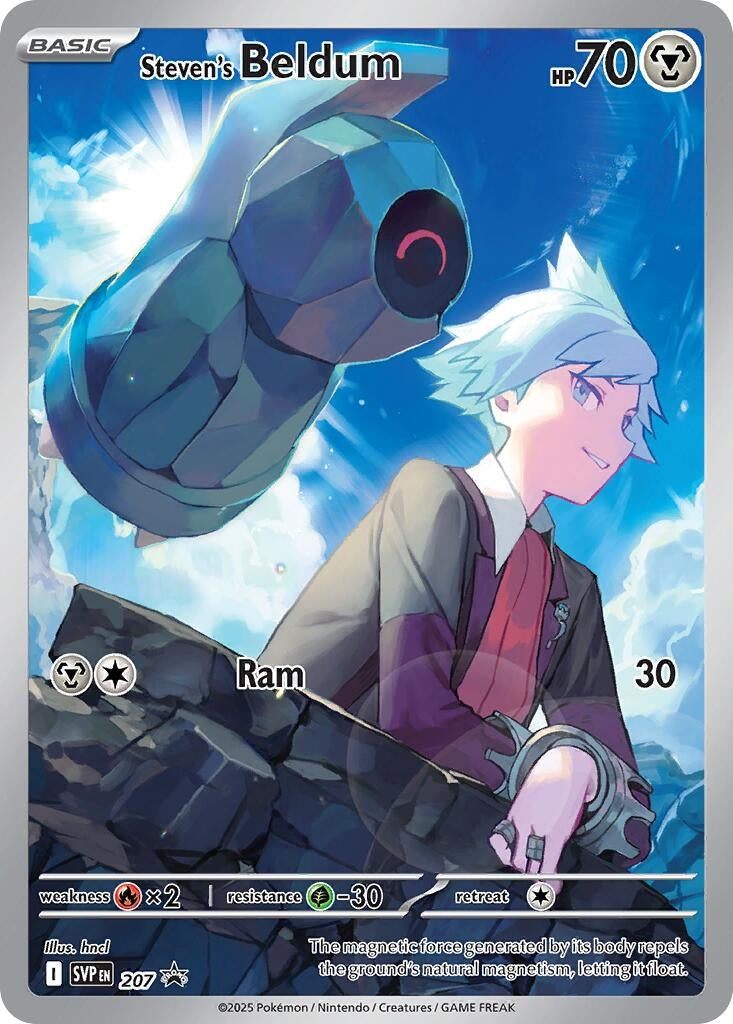 Image for Steven's Beldum - 207 (207) (SV: Scarlet & Violet Promo Cards) (SVP) - Pokemon