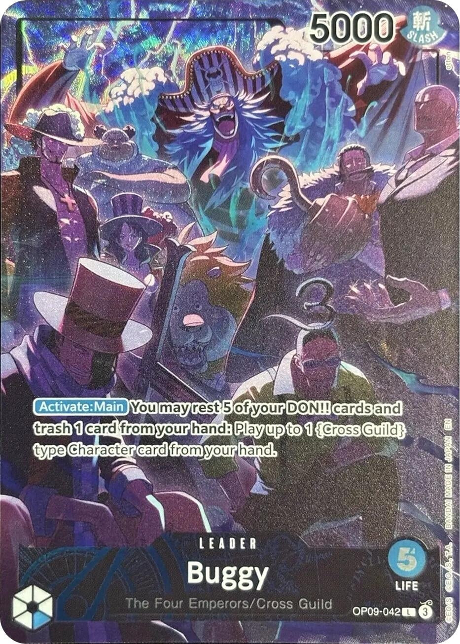 Image for Buggy (English Version 2nd  Anniversary Set) (OP09-042) (One Piece Promotion Cards) (OP-PR) - One Piece Card Game