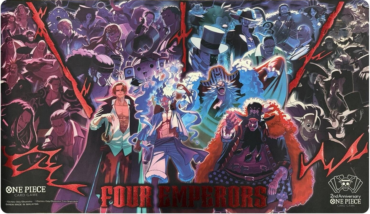 Image for One Piece Card Game: English Version 2nd Anniversary Set Playmat - Playmats