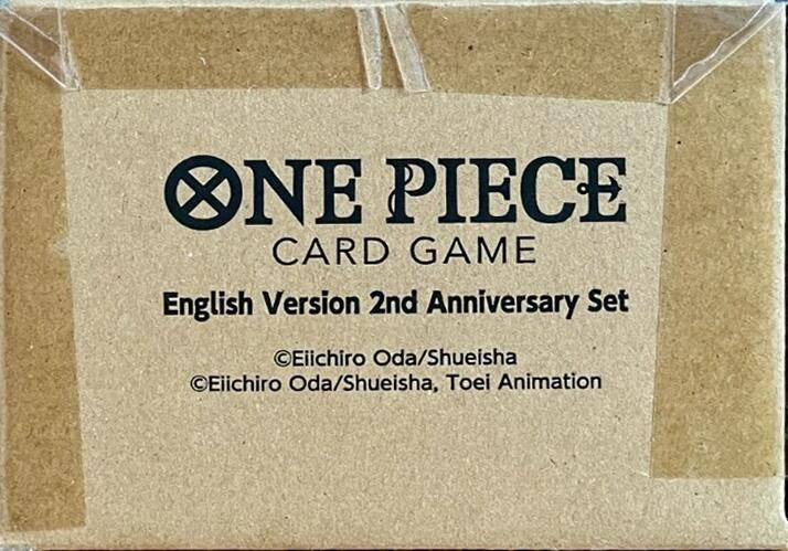 Image for One Piece English Version 2nd Anniversary Set (Sealed Promotional Bundle) - One Piece Card Game