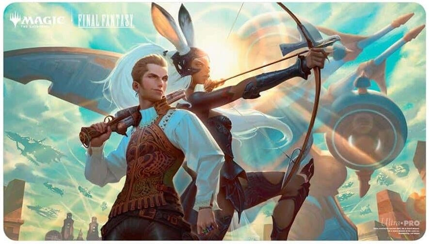 Image for FINAL FANTASY Playmat for Magic: The Gathering - Balthier and Fran - Playmats
