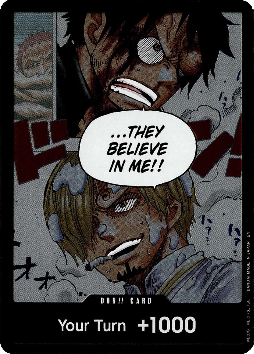 Image for DON!! Card (Alternate Art) (A Fist of Divine Speed) (OP11) - One Piece Card Game