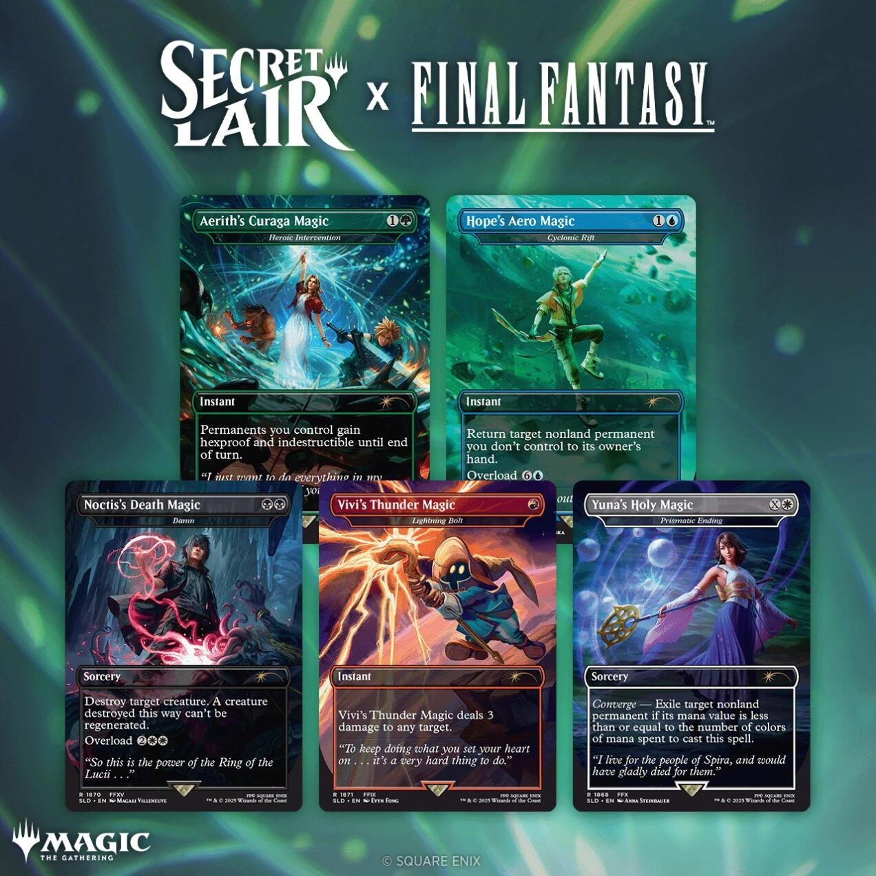 Image for Secret Lair x FINAL FANTASY: Grimoire - Non-Foil Edition - Magic: The Gathering
