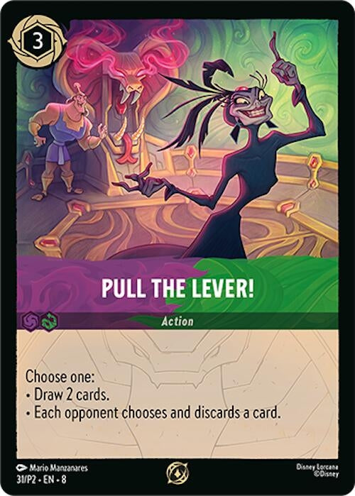 Image for Pull the Lever! (31) (Disney Lorcana Promo Cards) (DLPC) - Disney Lorcana