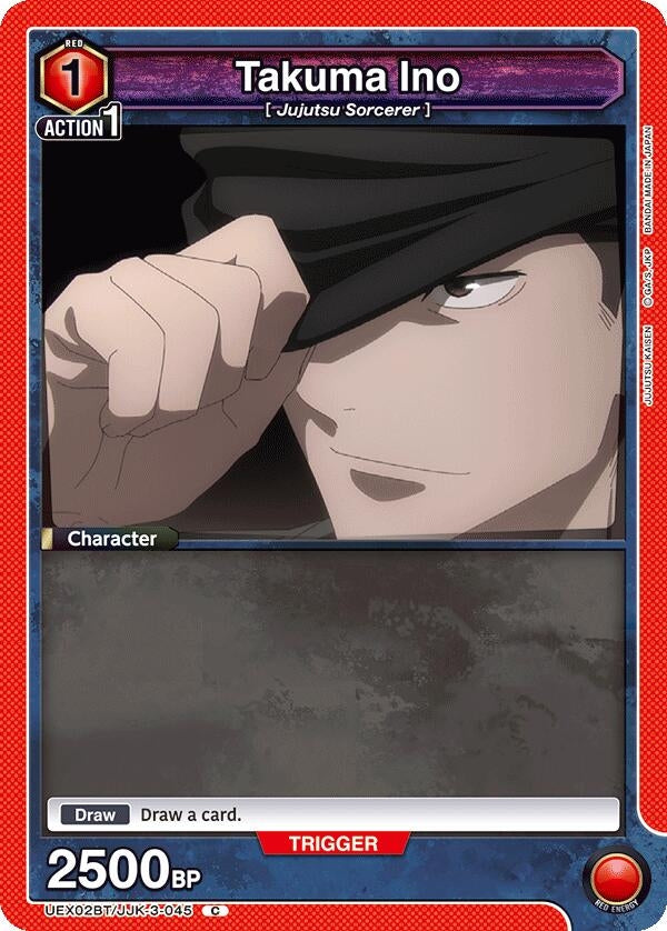 Image for Takuma Ino (UEX02BT/JJK-3-045) (UEX02BT: Jujutsu Kaisen Vol.2) (UEX02BT) - Union Arena