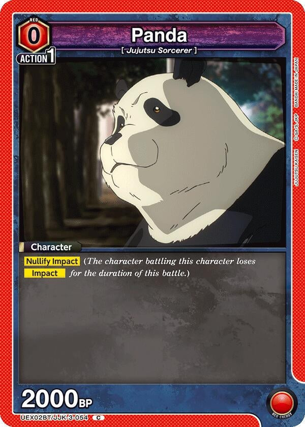 Image for Panda (UEX02BT/JJK-3-054) (UEX02BT: Jujutsu Kaisen Vol.2) (UEX02BT) - Union Arena