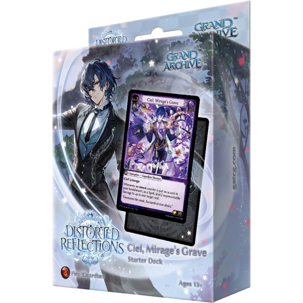 Grand Archive TCG - Distorted Reflections: Ciel, Mirages Grave Starter Deck - PokeBox USA