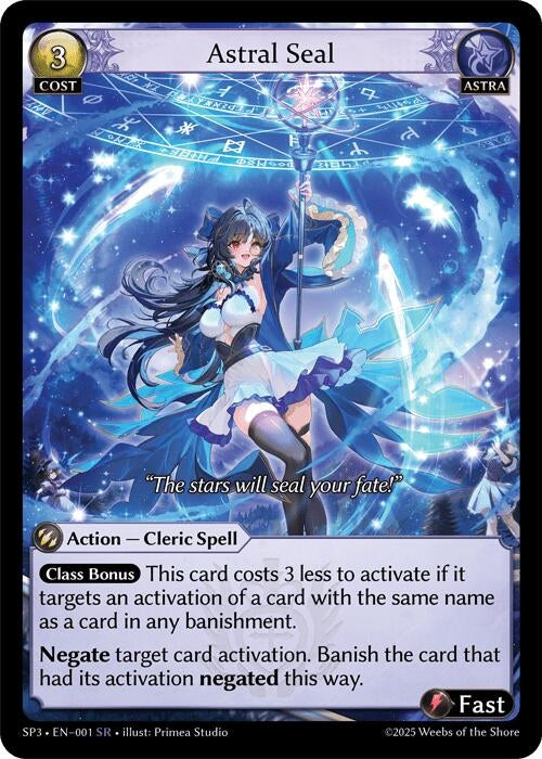 Astral Seal (001) (Supporter Pack 3) - PokeBox USA