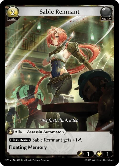 Sable Remnant (020) (Supporter Pack 3)