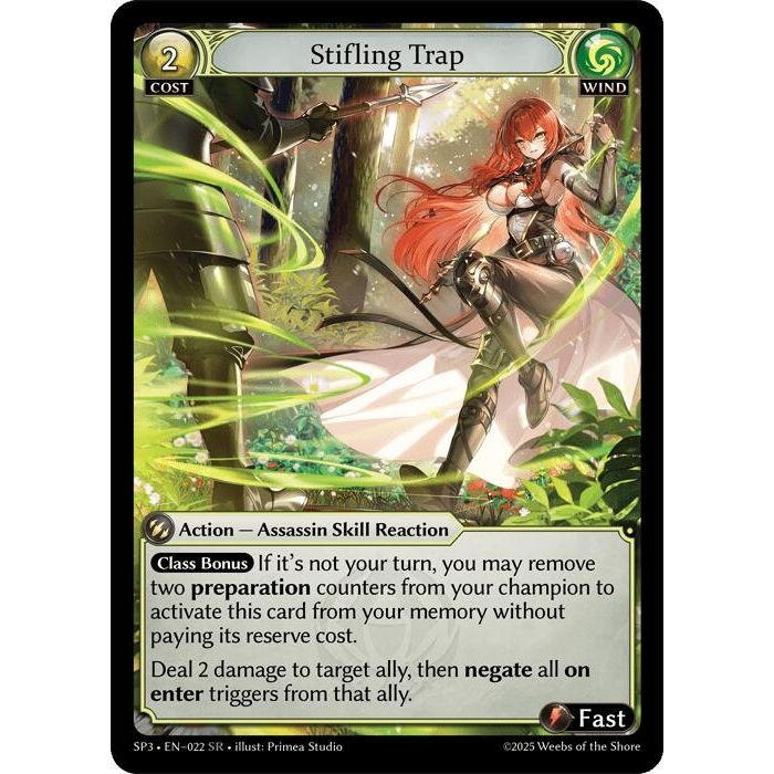 Stifling Trap (022) (Supporter Pack 3) - PokeBox USA