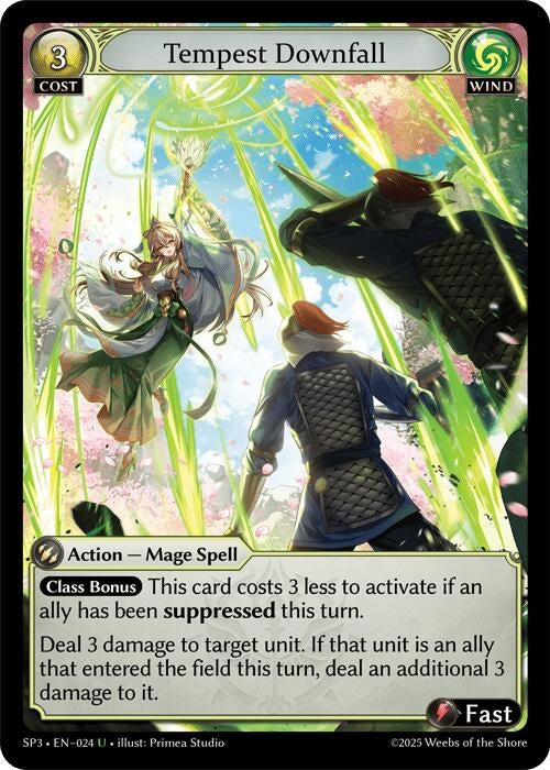 Image for Tempest Downfall (024) (Supporter Pack 3) (SP3) - Grand Archive TCG