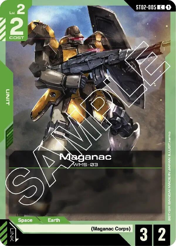 Image for Maganac (ST02-005) (Starter Deck 02: Wings of Advance) (ST02) - Gundam Card Game
