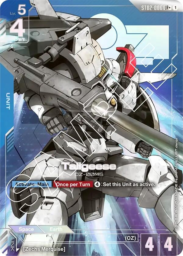 Image for Tallgeese (LR+) (ST02-006) (Starter Deck 02: Wings of Advance) (ST02) - Gundam Card Game