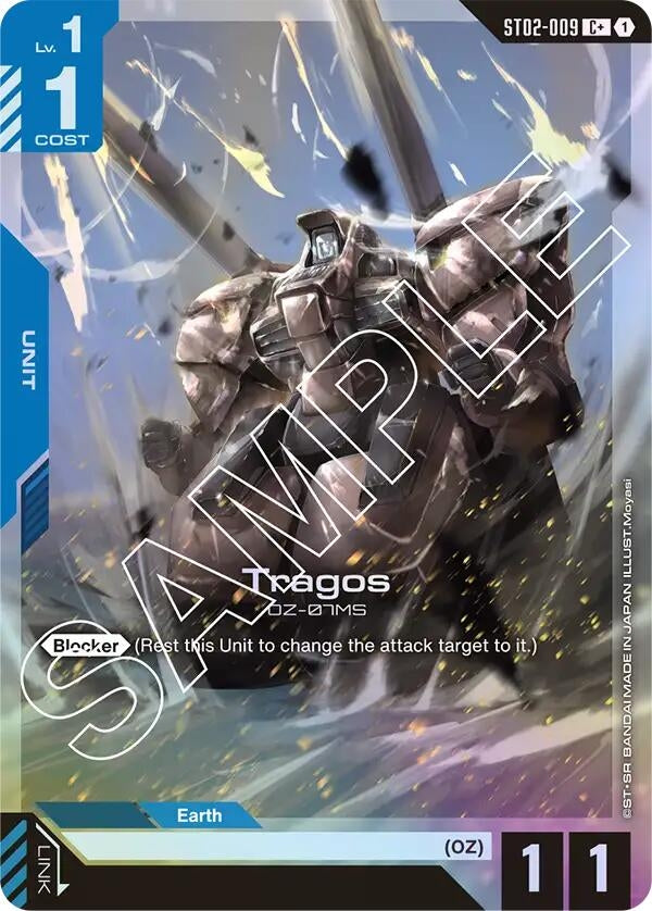 Image for Tragos (C+) (ST02-009) (Starter Deck 02: Wings of Advance) (ST02) - Gundam Card Game